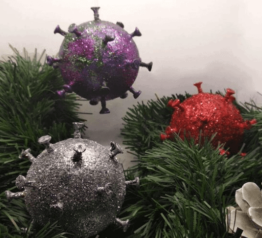 Diy Coronavirus Christmas Tree Ornaments