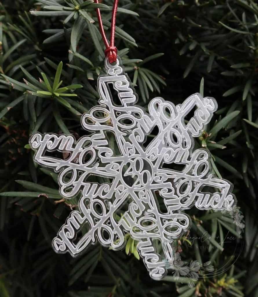 Fk 2020 Snowflake Ornament